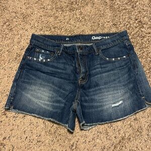 Gap denim shorts 27R